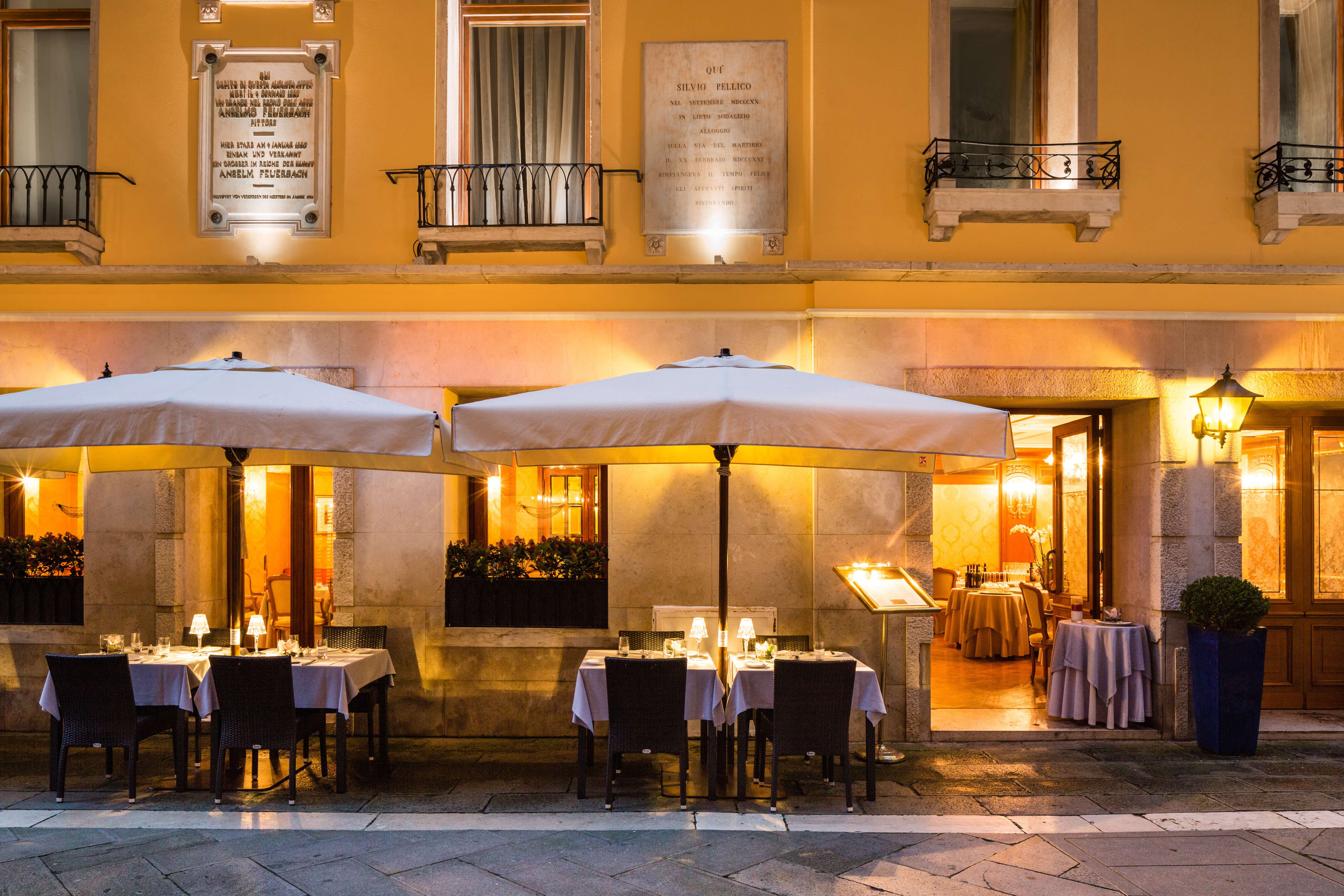 ristoranti del baglioni hotel luna di venezia