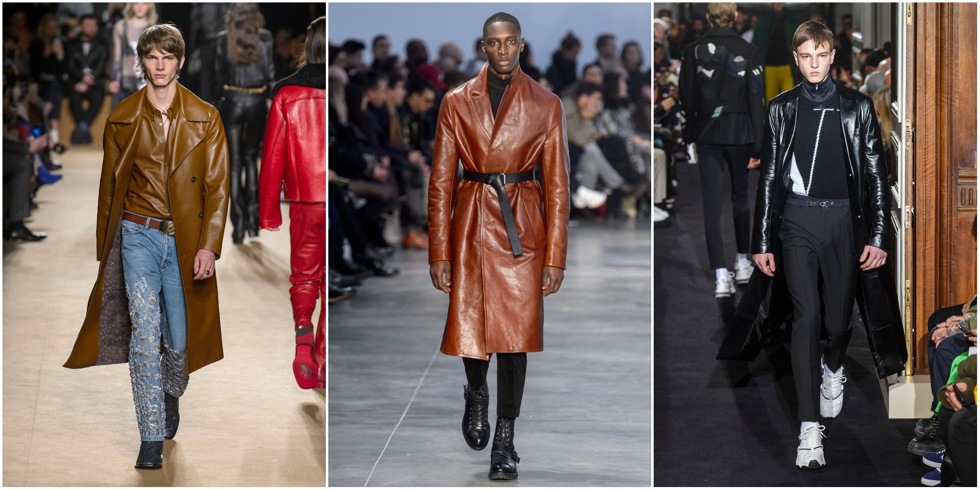 leather trench 2018