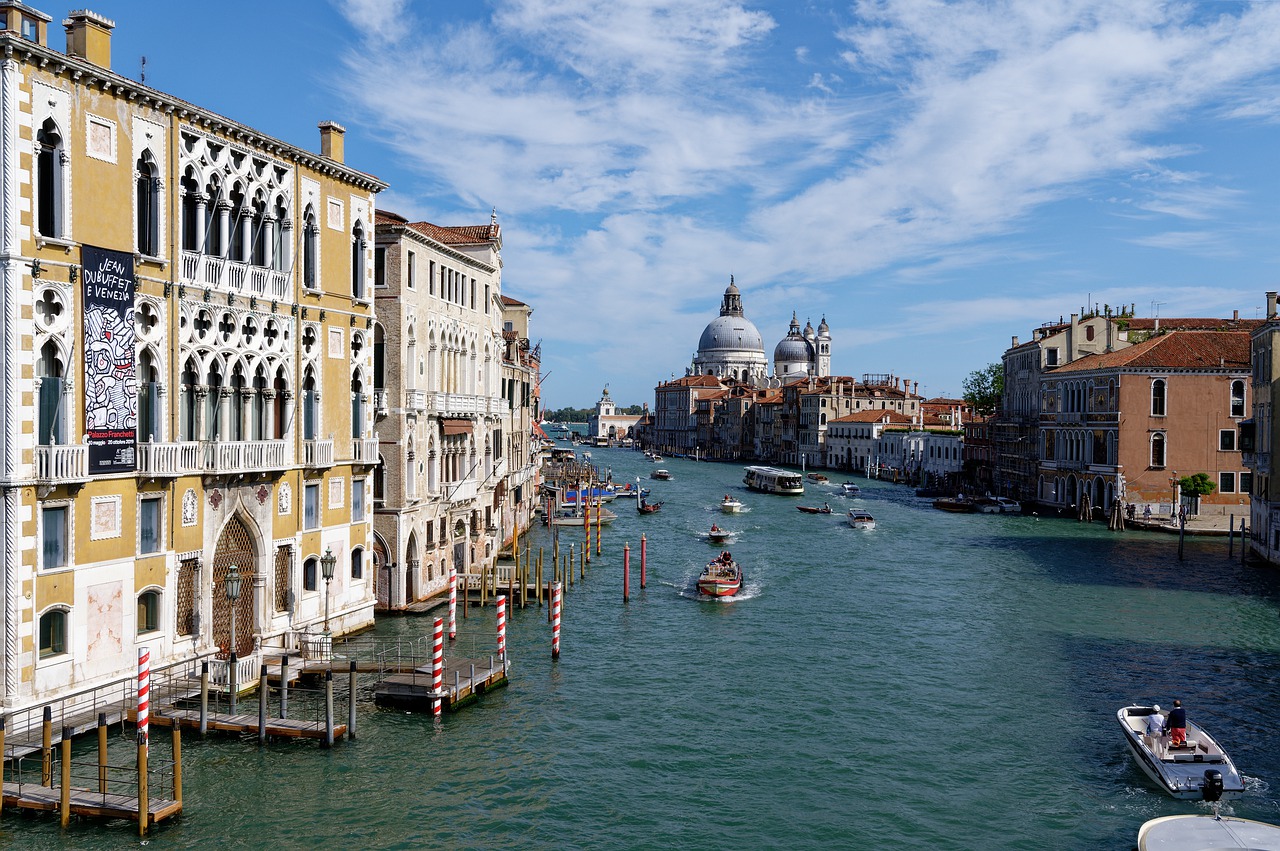 venezia, panorama, sfondo