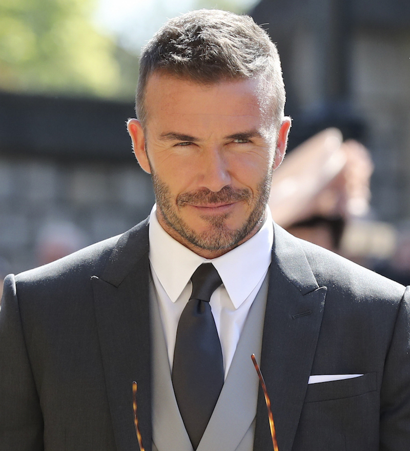 David Beckham, coupes de cheveux pour hommes 2019