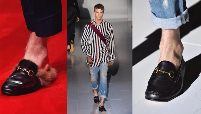 mocassins upmo Gucci, chaussures homme tendances hiver 2019