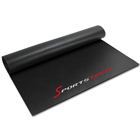 Sportstech Floor Protector Mat 4-6mm for Home Workout Fitness Tools - Multifunctional, Non-slip Mattress to Practice Yoga Pilates Exercises