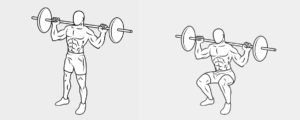exercices pour perdre du poids, squats