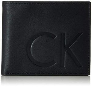 Portefeuille pour homme Calvin Klein Finn Slimfold noir, Portefeuilles pour homme 2019