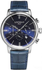 Montre Locman Men's 1960 casual chronograph cod. 0254A02A-00BLNKPB 