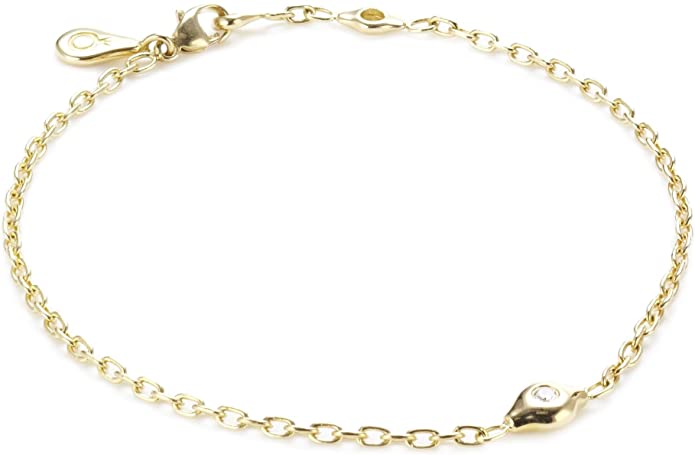 Pandora 570108D-16 - Bracelet pour femme, or blanc 18k (750). 