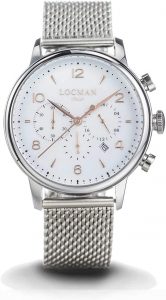 Montre chronographe pour homme Locman 1960 trendy cod. 0254A08R-00WHRG2B0 