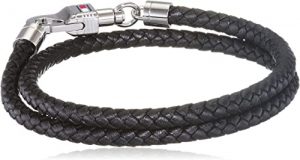 Tommy Hilfiger Men's Braided Steel_Stainless Bracelet - 2701063 