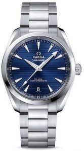 Omega Seamaster Aqua Terra Automatic Blue Dial Mens Watch 220.10.38.20.03.001, omega watches 