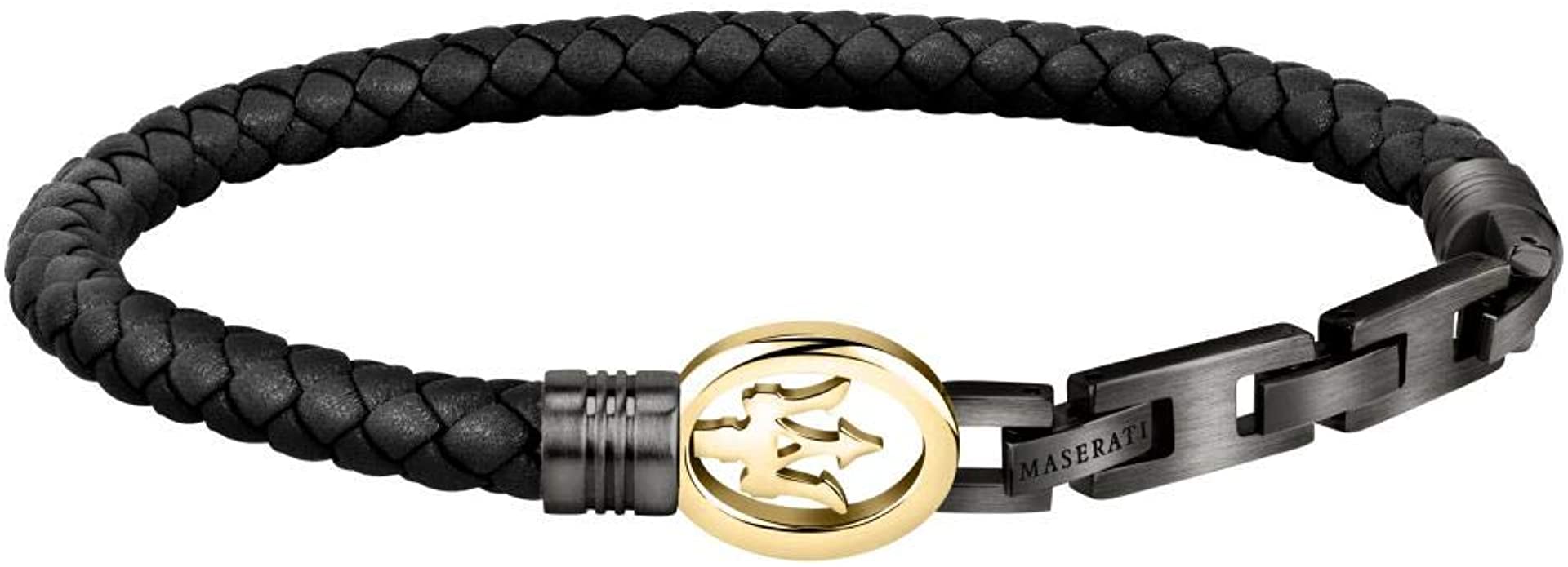Bracelet pour homme, Collection Bijoux, acier, polyuréthane - JM320ASS04 