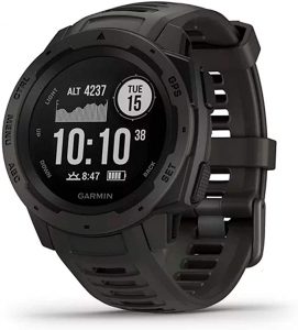 Garmin Instinct Graphite Sportwatch GPS, Regular, Grey 