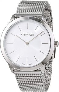Montre analogique à quartz pour femme Calvin Klein avec bracelet en acier inoxydable - K3M22126. 