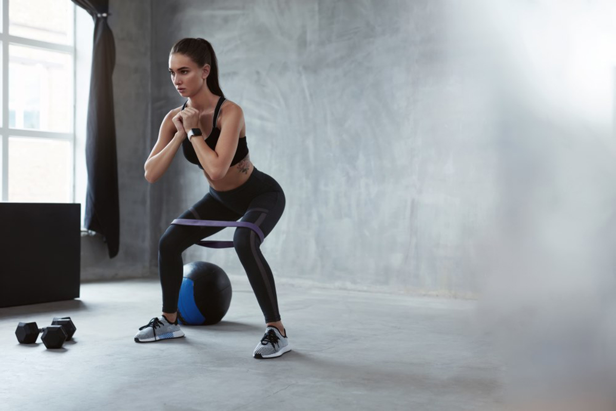 exercices avec bandes élastiques