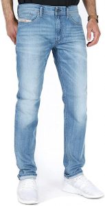 Pantalon Jeans Slim Skinny Diesel Thavar R16W8 pour homme. 