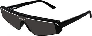 Balenciaga Sunglasses BB0003S BLACK/GREY unisex 