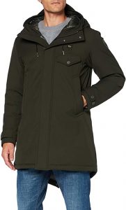 Blauer Waterproof/Long Trench Coat Feather Padded Men's Parka