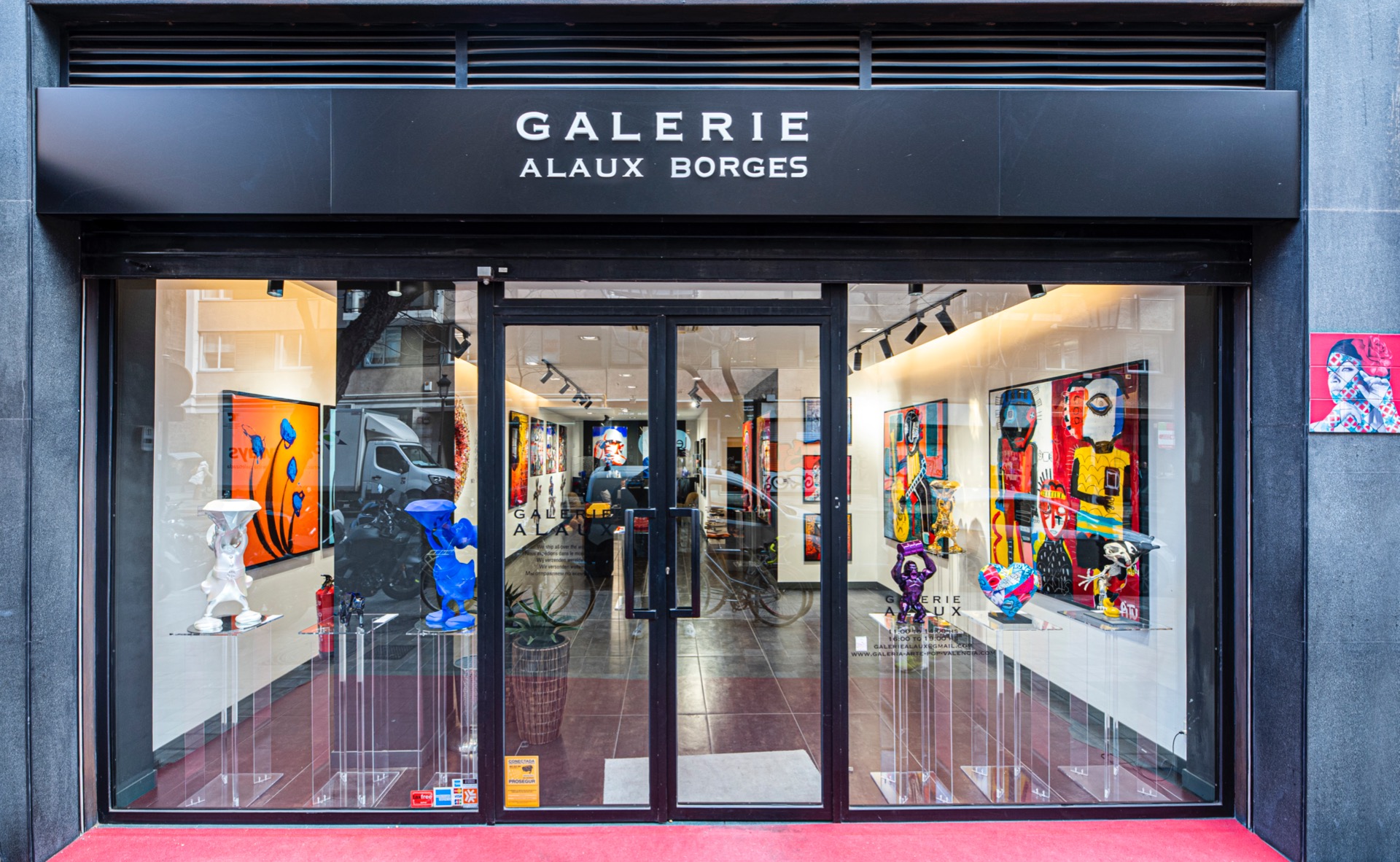 Lancio della Galleria Alaux Borges